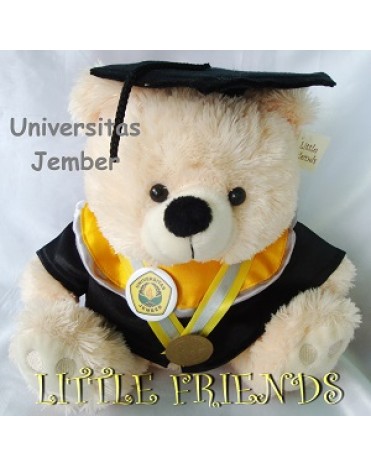 Boneka Wisuda Universitas Jember (30 cm)